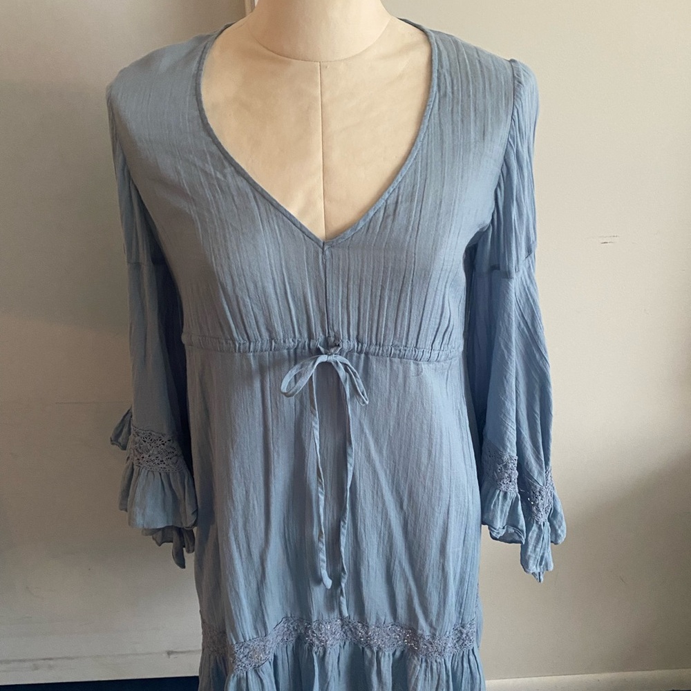 BCBGMaxAzria Light Blue Mini Dress